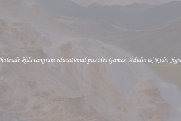 Wholesale kids tangram educational puzzles Games, Adults & Kids, Jigsaw
