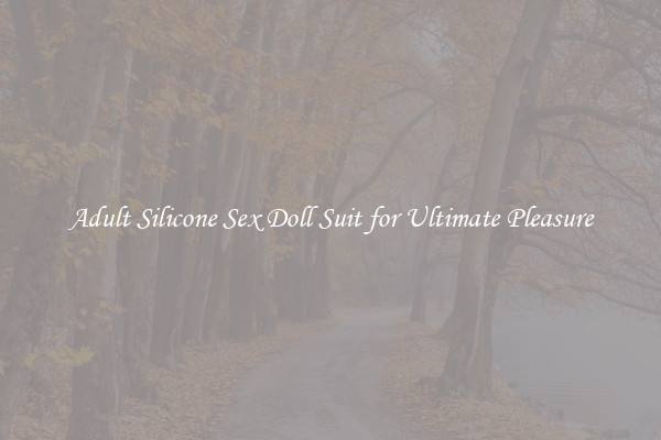 Adult Silicone Sex Doll Suit for Ultimate Pleasure