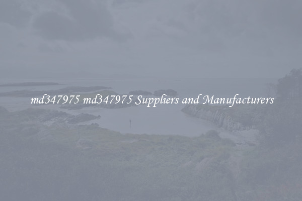 md347975 md347975 Suppliers and Manufacturers